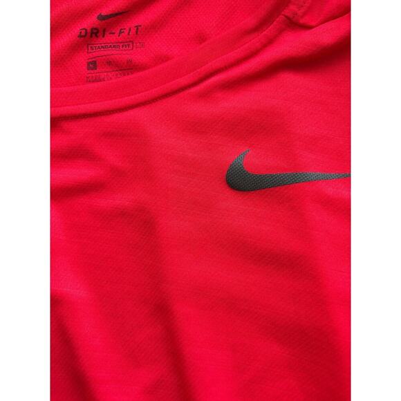 NIKE Men's Dri-Fit Superset Breathe Training T-shirt Red Size XL AJ8021 Tee Dry - Picture 8 of 9